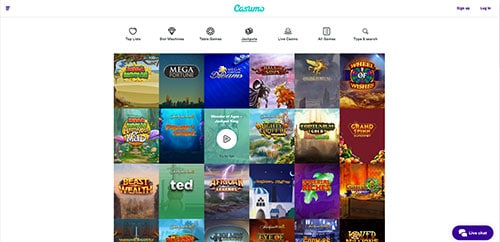 Casumo India progressive jackpots slots