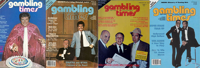 Gambling Times classic covers