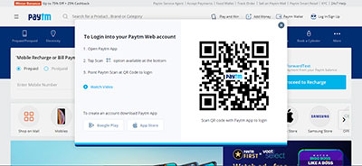 Teen patti Paytm QR code