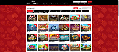 Royal Panda casino games and slots