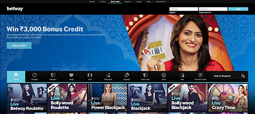 Betway live casino