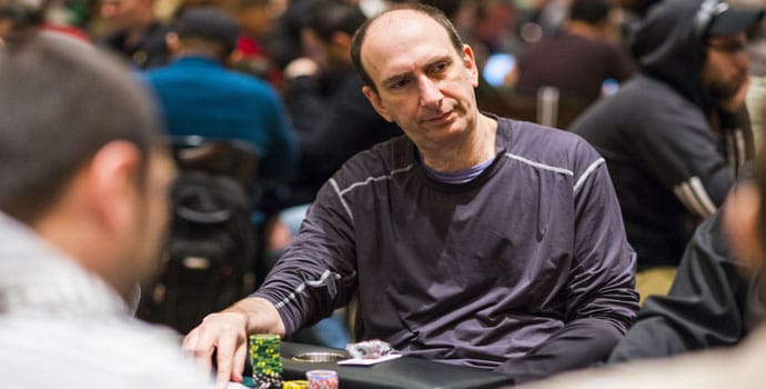 Erik Seidel chip leader